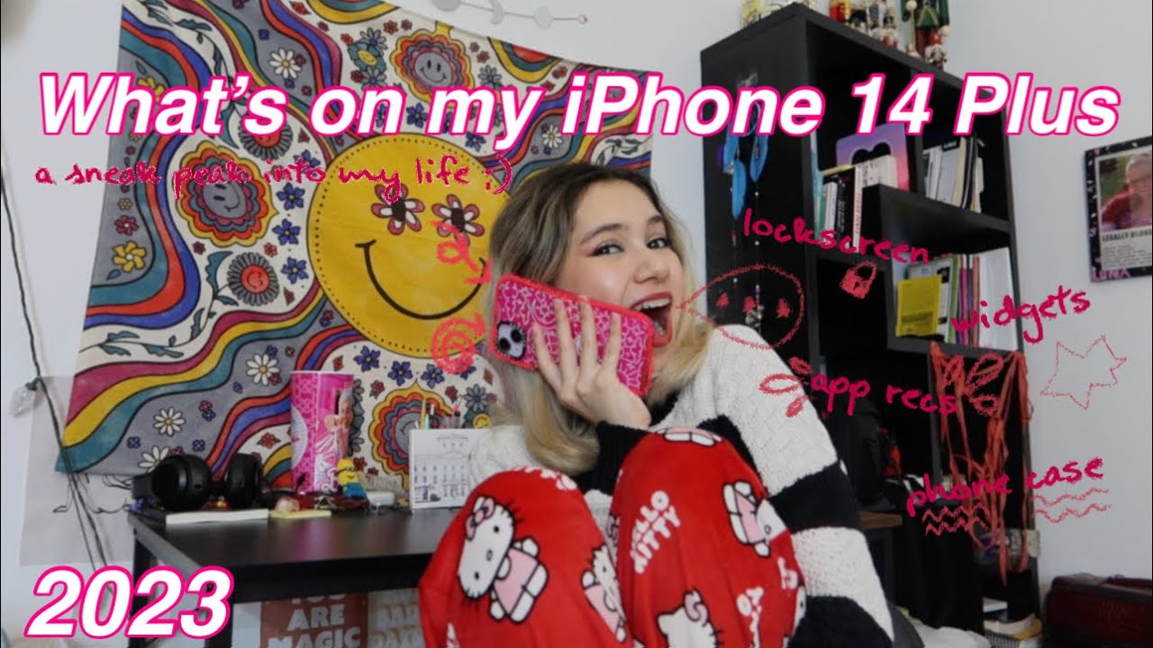 WHATS ON MY IPHONE 2023 | app recs, widget tour, & casetify phone case