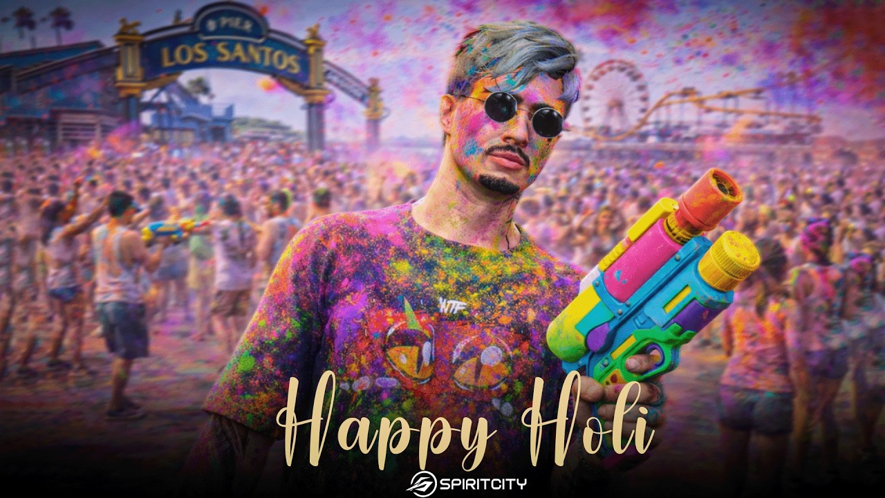 GTA RP FUN! Happy Holi LIVE #gtarp #gtashorts #shorts