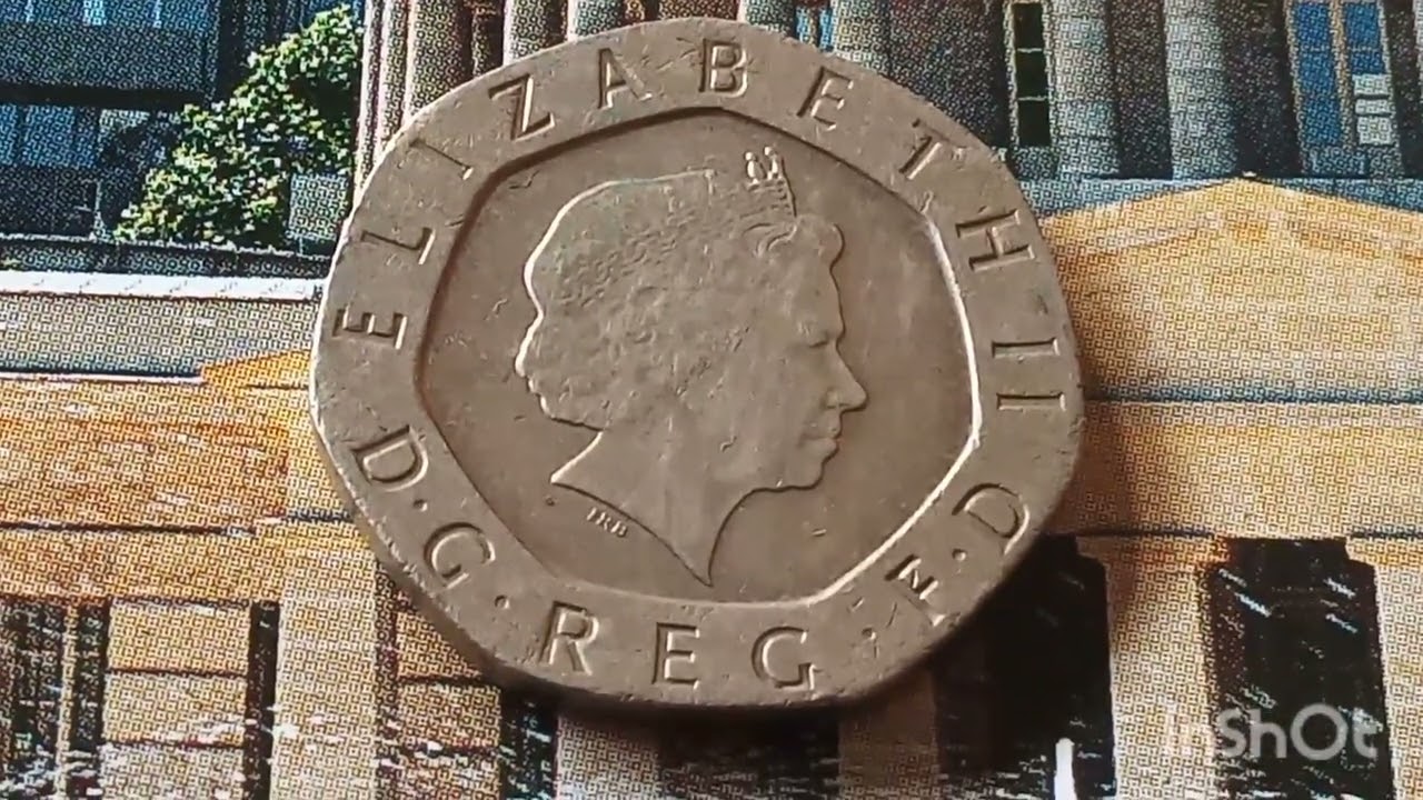 👉 $ 25.000 👈 Do You Have This  Error coin 20 Pence U.K 2001  Queen Elizabeth II