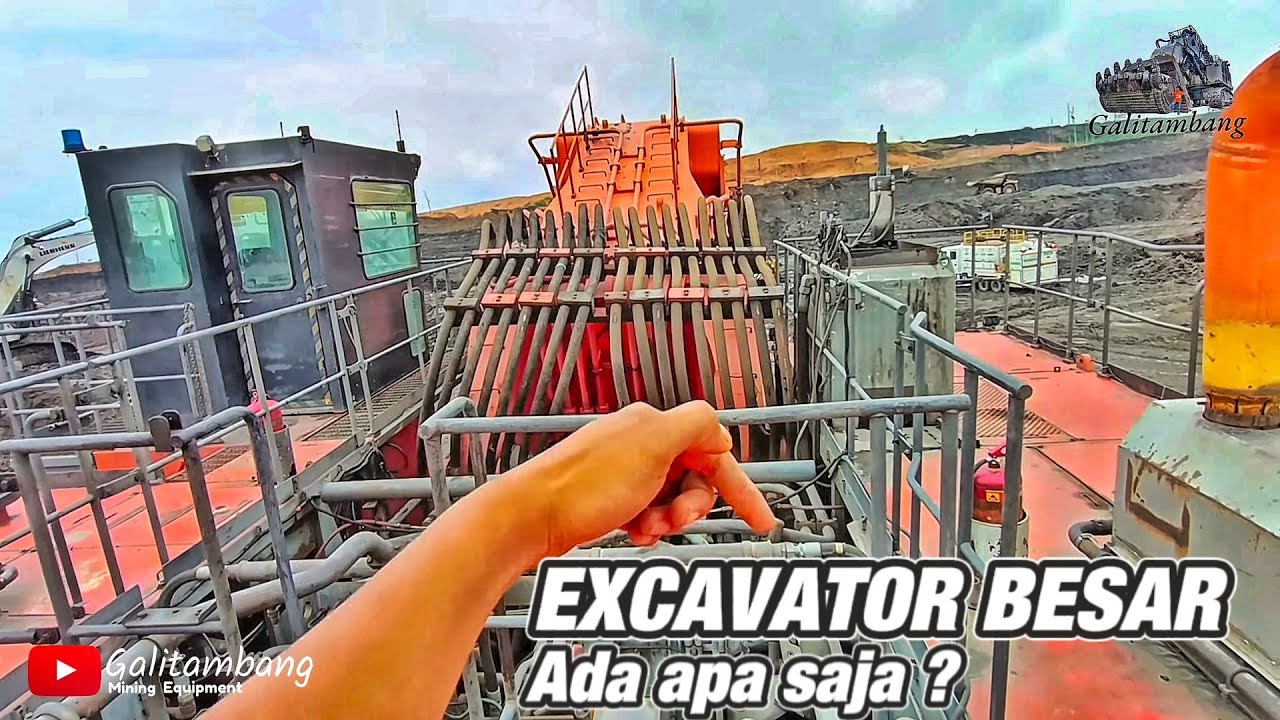 ADA APA SAJA DI EXCAVATOR BESAR INI ?