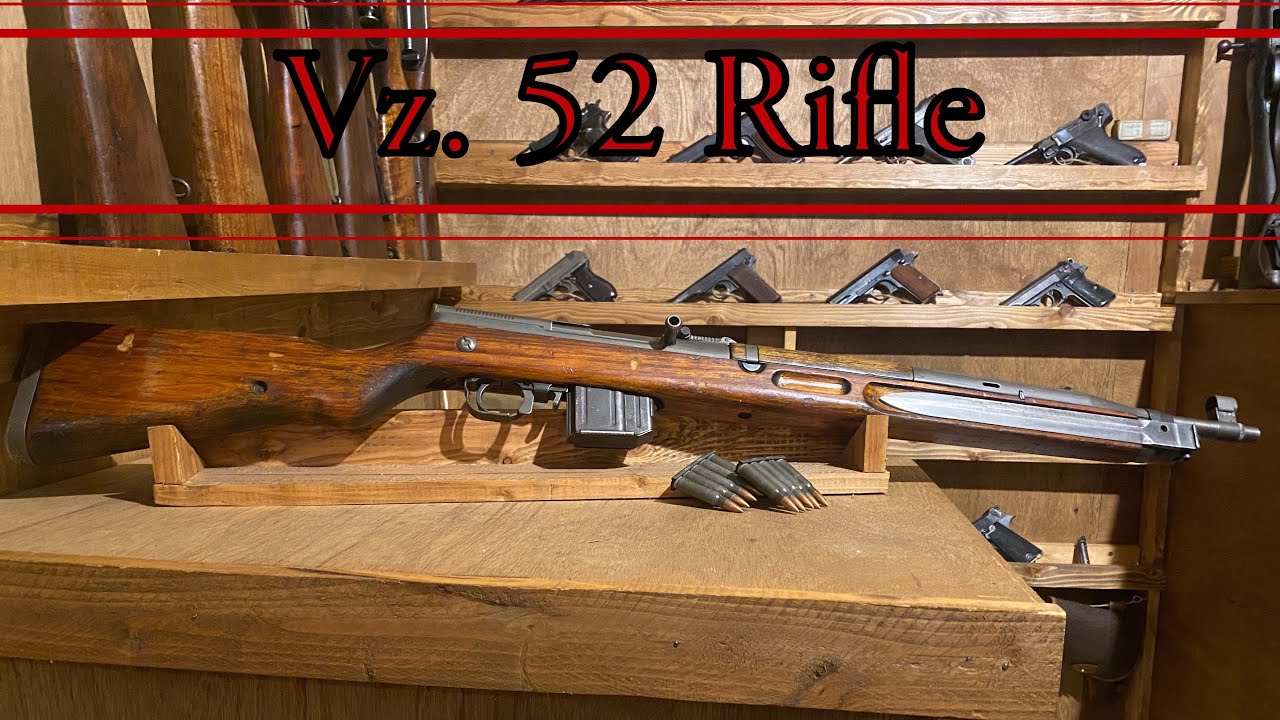 Vz. 52 Rifle (7.62x45) History & Shooting Demo