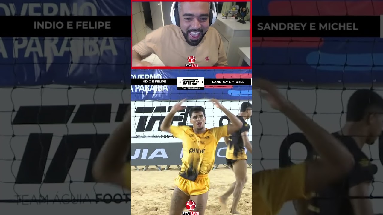 Sandrey e Michel viram o jogo na hora H