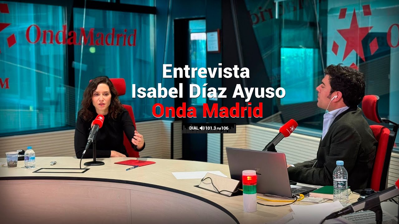 Entrevista en Onda Madrid a Isabel Díaz Ayuso