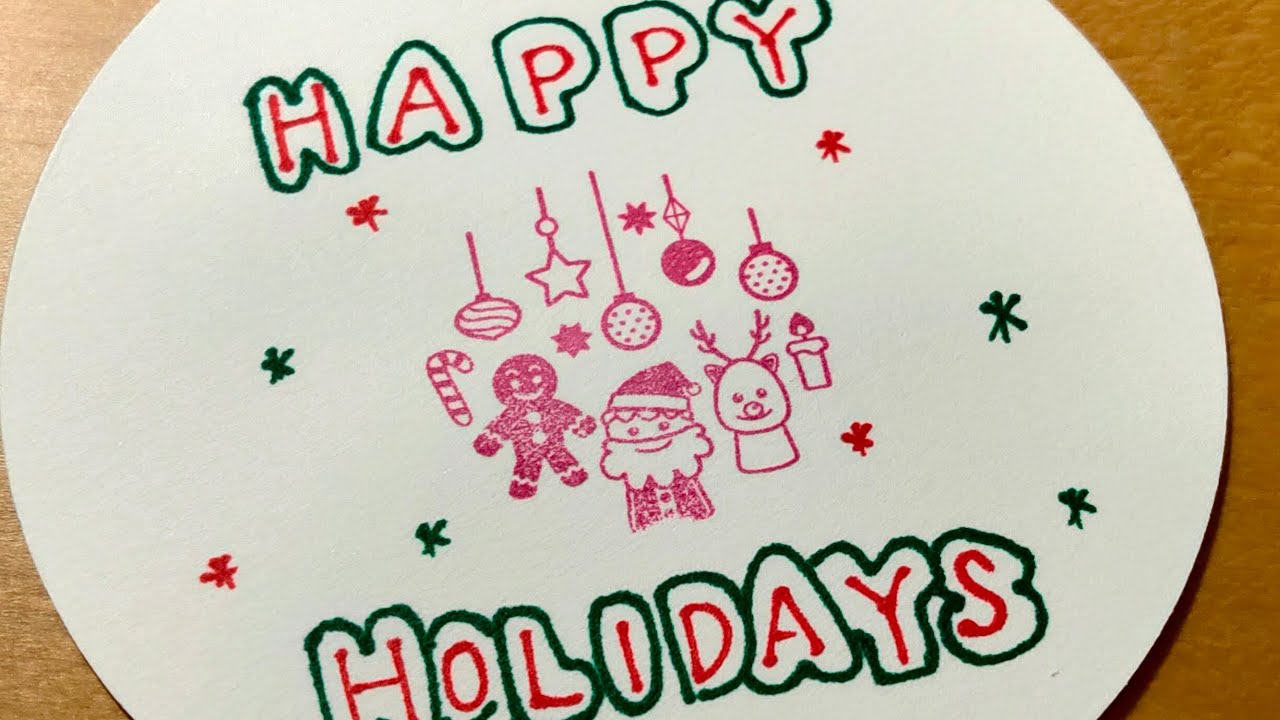 Christmas tag making🎄🎅☃️