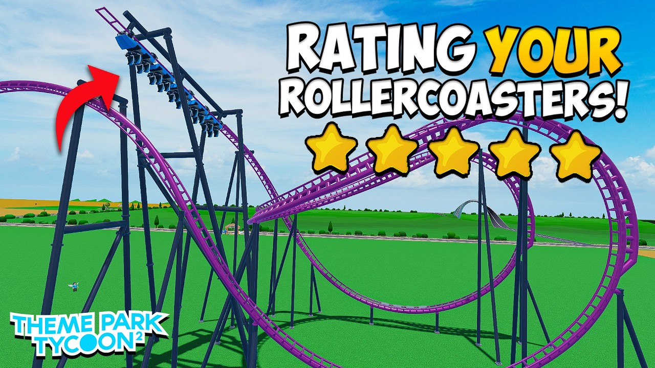 Оцените СВОИ безумные американские горки в Theme Park Tycoon 2!