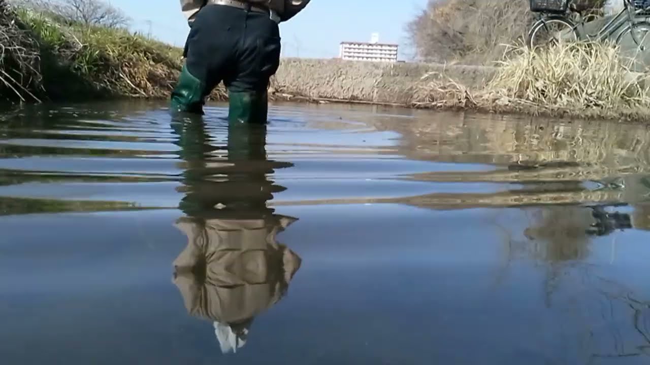 KUMIAI（KUMIX）rice planting boots（thigh boots）クミアイ（クミックス）軽快先丸ロング2.3（田植長靴）YC-33👢foot of a bridge 橋のたもと