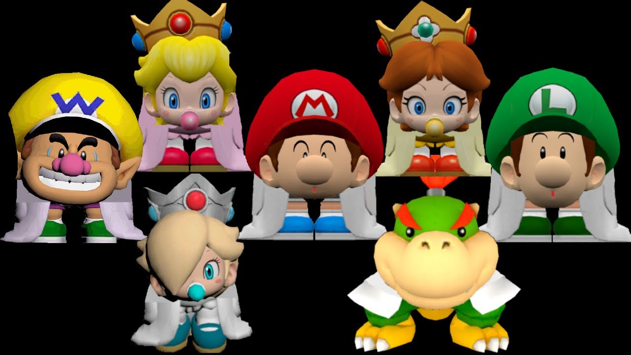 Hamburger Meme but its a Super Mario 