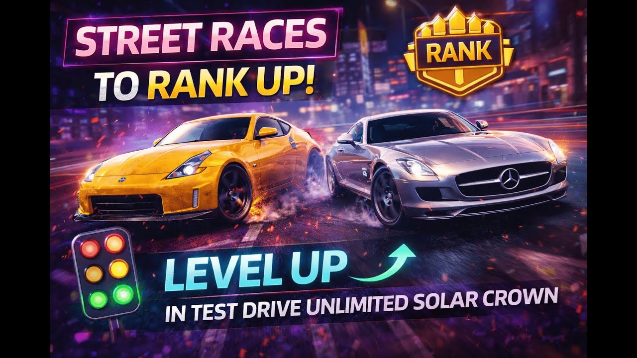 Street Races to Rank Up! | Test Drive Unlimited Solar Crown Gameplay