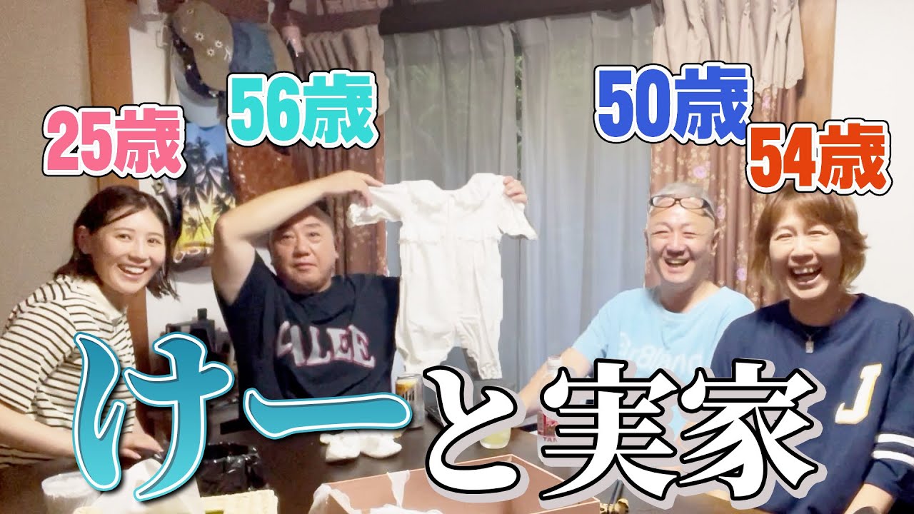 けーより年下の両親からプレゼントをもらいました