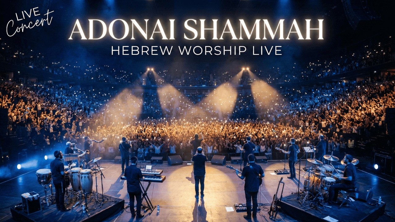 ADONAI SHAMMAH – HEBREW WORSHIP LIVE | God Is With Us in Powerful Praise
