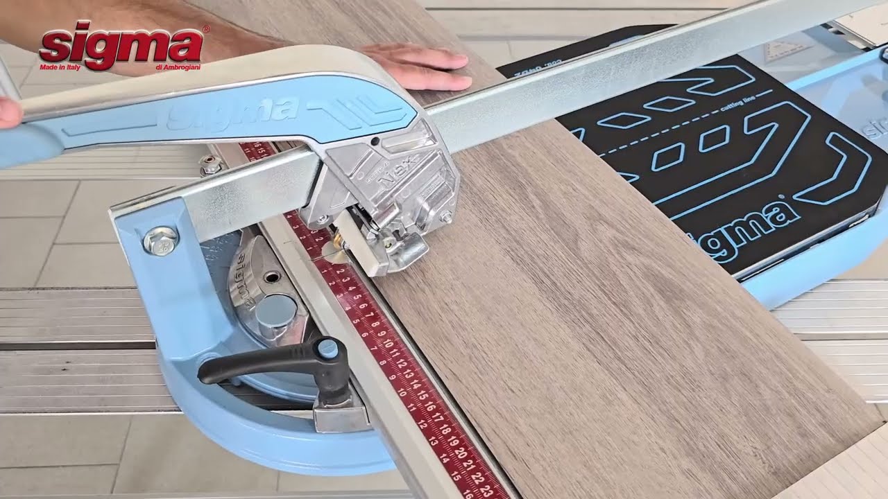 Precise and Easy Cutting of LVT/SPC with Sigma