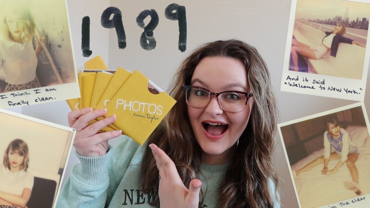 SHOWING YOU ALL THE ORIGINAL 1989 POLAROIDS!