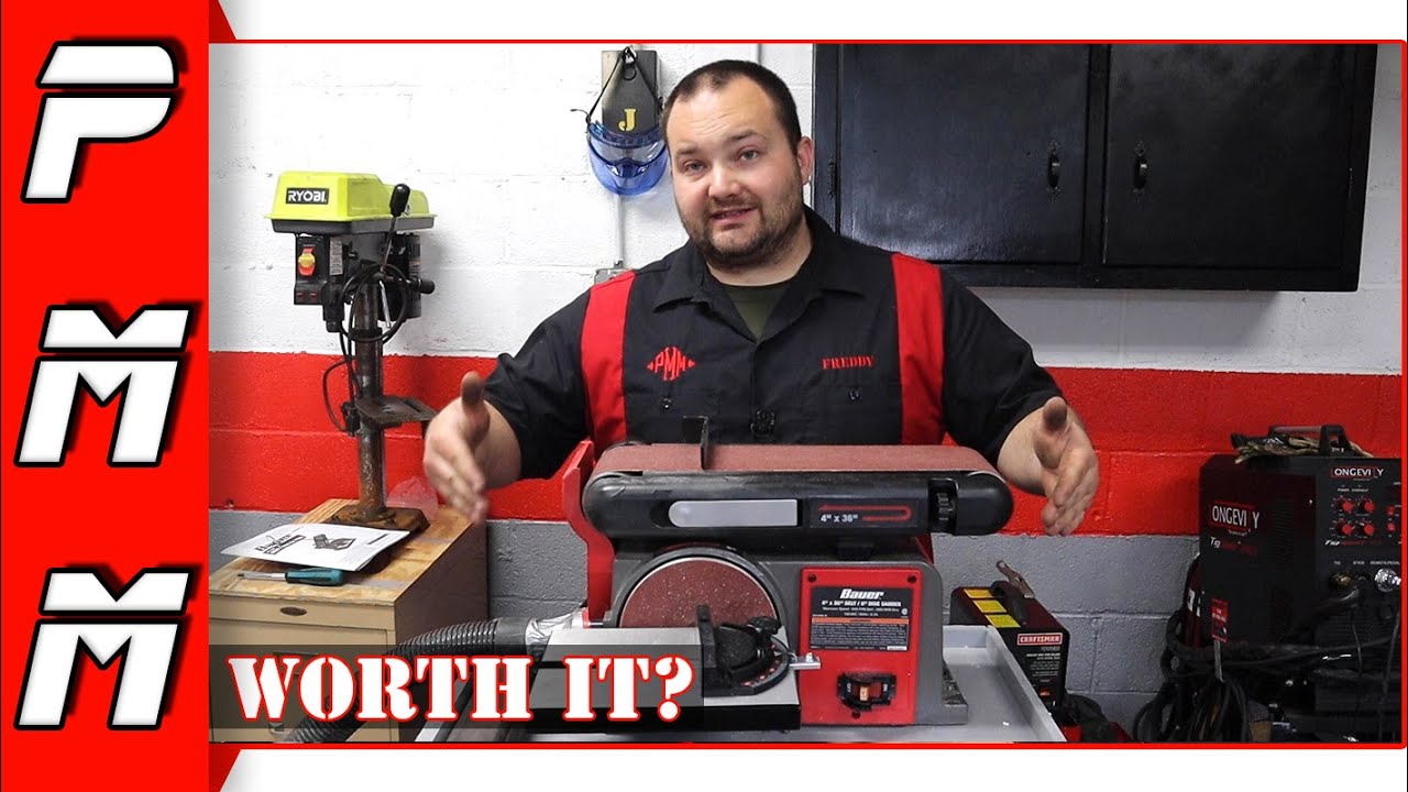 Harbor Freight Bauer Belt and Disk Sander Review | Is it worth it?