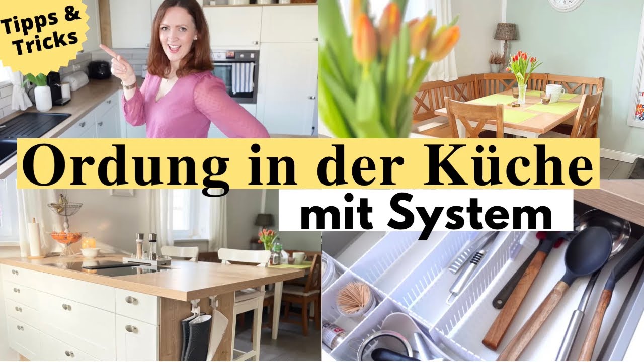 ORDNUNG in der KÜCHE 💛 Tipps & Tricks zum Organisieren 💛 Roomtour 💛