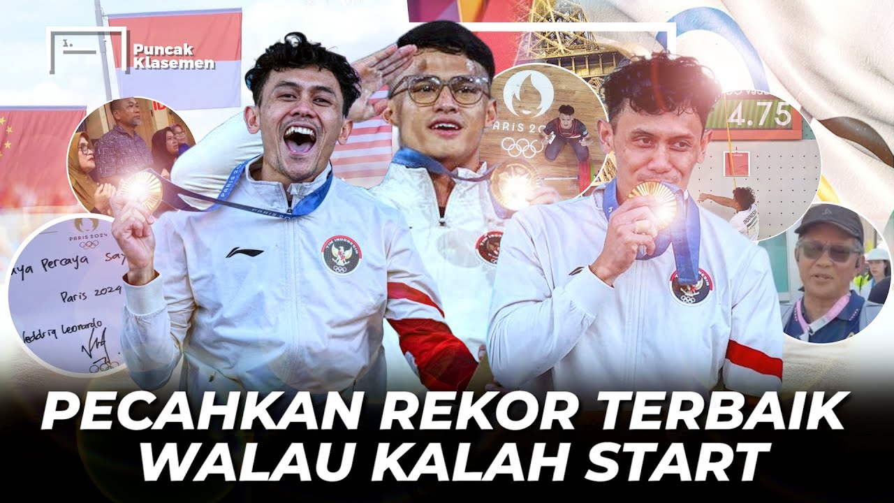 Satu Indonesia Menangis Bangga Putra Ibu Pertiwi Pecahkan Rekor Emas Olimpiade - Momen Indonesia