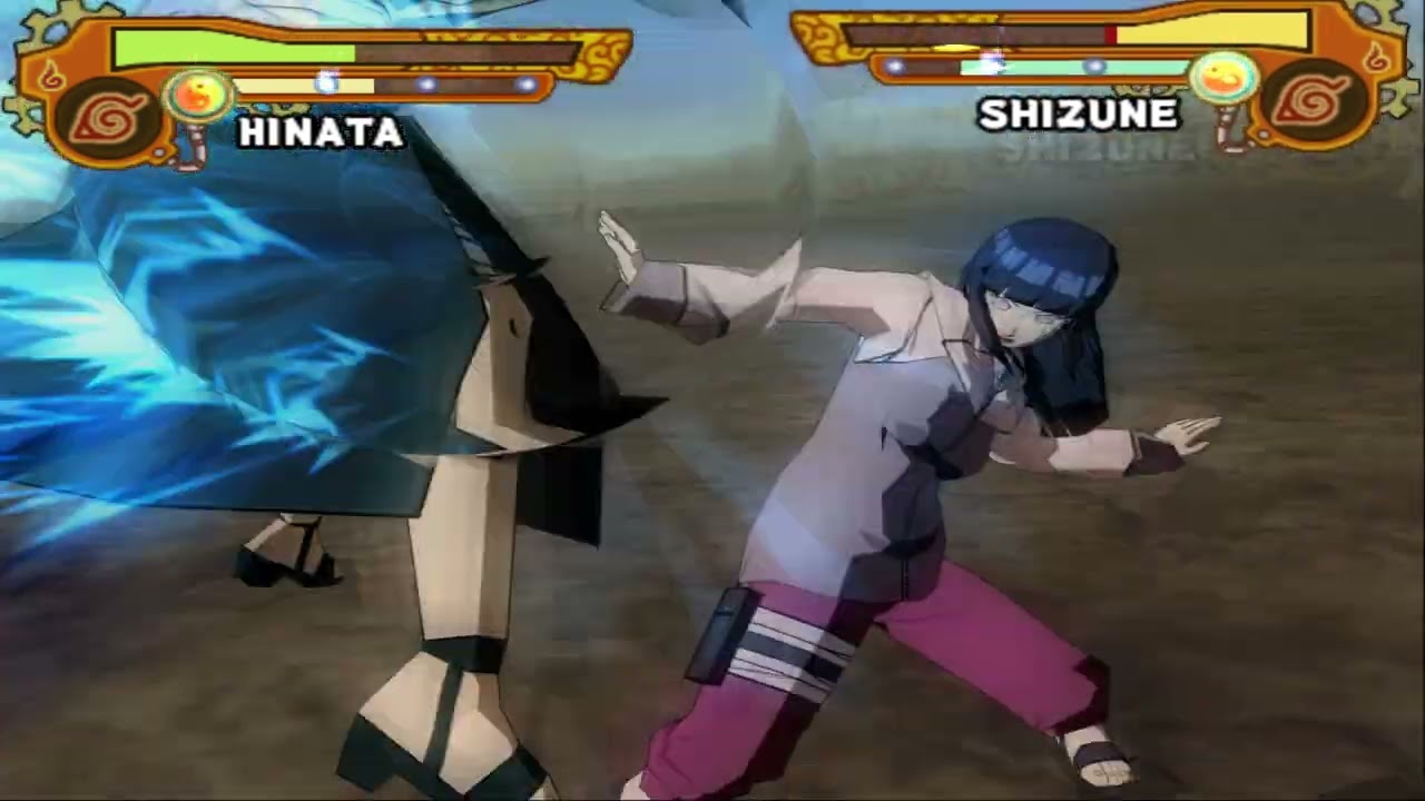 {Hinata Vs Shizune} Naruto Shippuden Ultimate Ninja 5