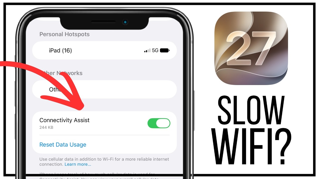 Как использовать функцию Connectivity Assist на iPhone (iOS 27) | Включите её!