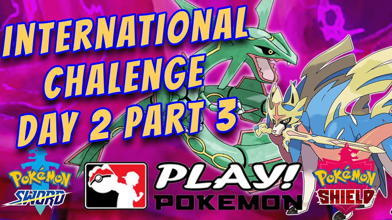 Rayquaza Zacian - Pokemon International Challenge - Day 2 Part 3