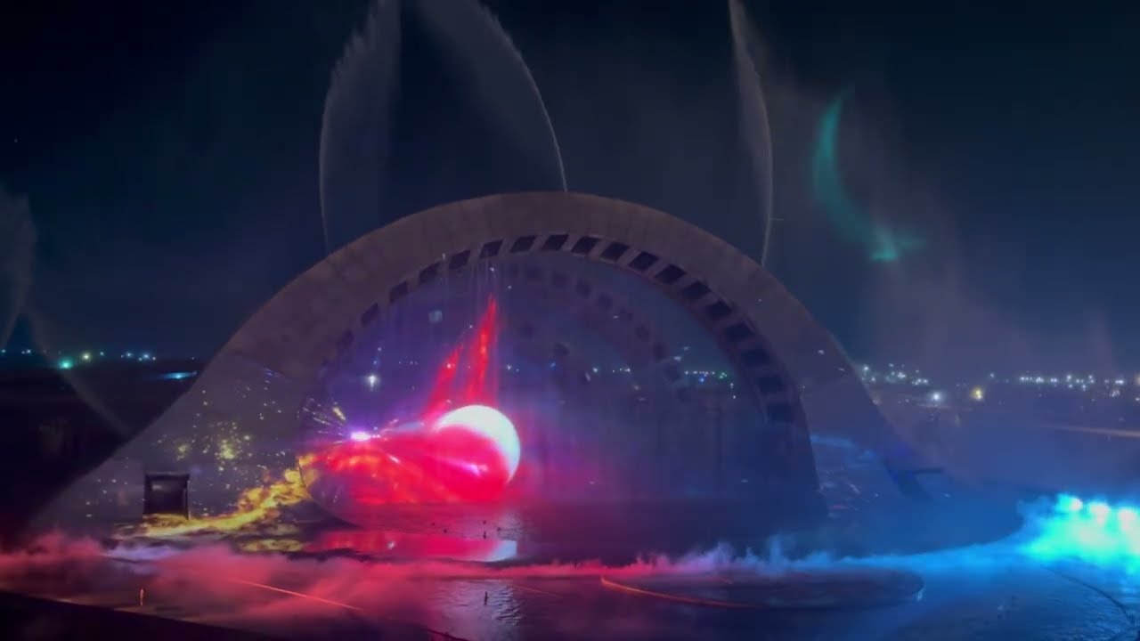 Epic Night Show in Phu Quoc, Vietnam – Kiss of the Sea at Sunset Town l Fire, Water & Light Show