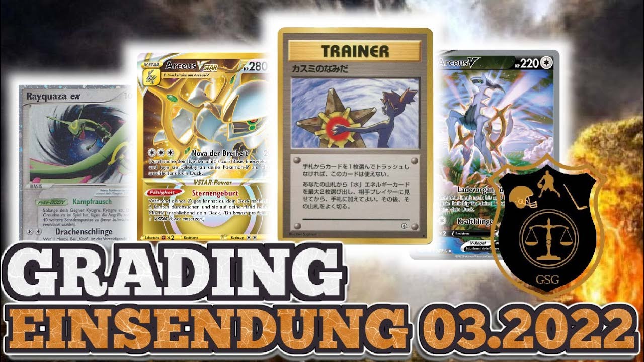 😱 #3 GSG Submisson 2022 - Black Label ?? Pokemon Karten Grading