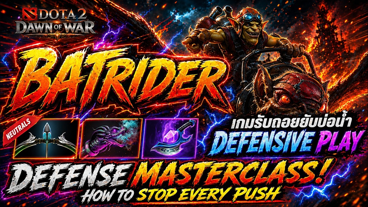 Dawn of War DOTA2 | BATRIDER | (High Rank)