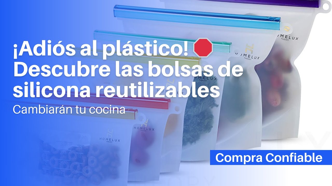 &iexcl;Adi&oacute;s al pl&aacute;stico! Descubre las bolsas de silicona reutilizables que cambiar&aacute;n tu cocina