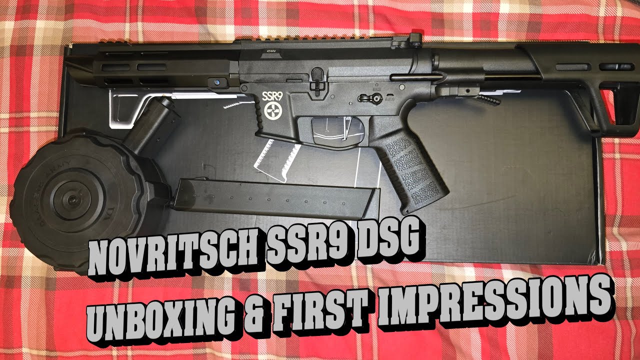 Novritsch SSR9 DSG - Unboxing and First impressions
