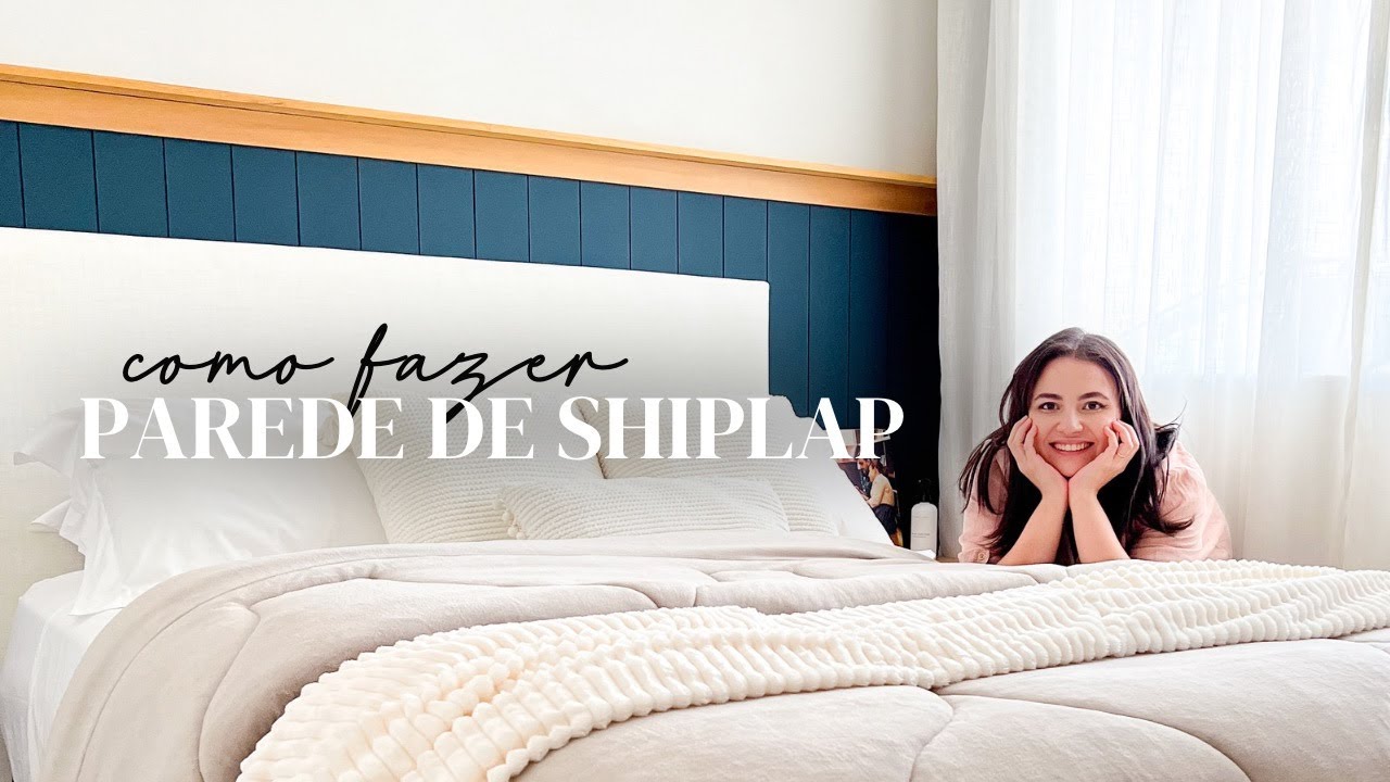 COMO FAZER SHIPLAP EM MDF - PAREDE RIPADA - DIY