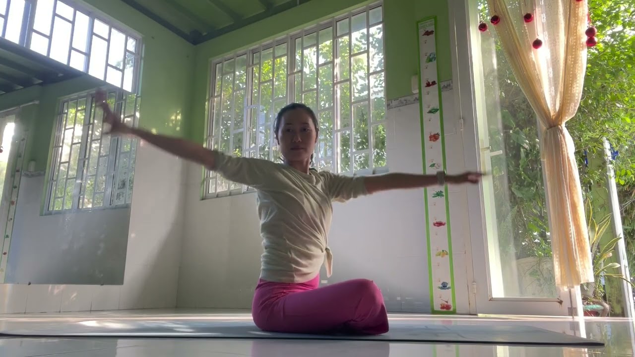 Yoga Cho Cổ Vai Gáy Thông Thoáng