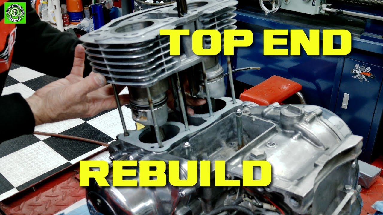 TOP END REBUILD, ENGINE ASSEMBLY Part 2 of our KZ400 Build EP9