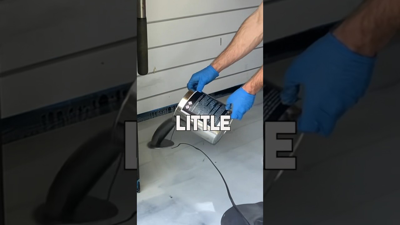 DIY Epoxy Floor Coating on Plywood