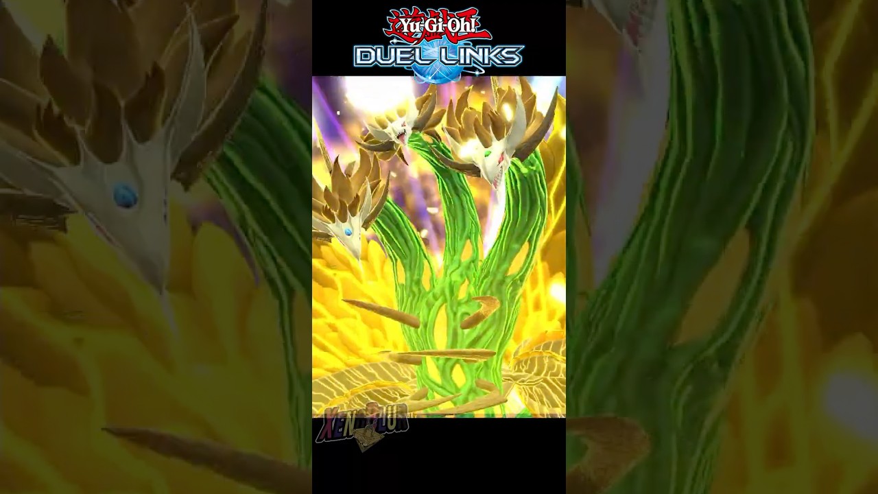 Yggdrago the Sky Emperor!! Nail Ace Animation | Yu-Gi-Oh! Duel Links