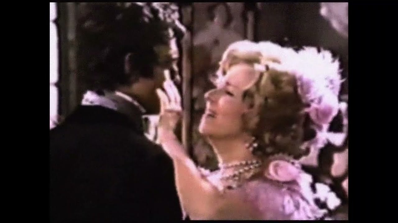 Clips from the Merry Widow starring Mary Costa and Jeremy Brett