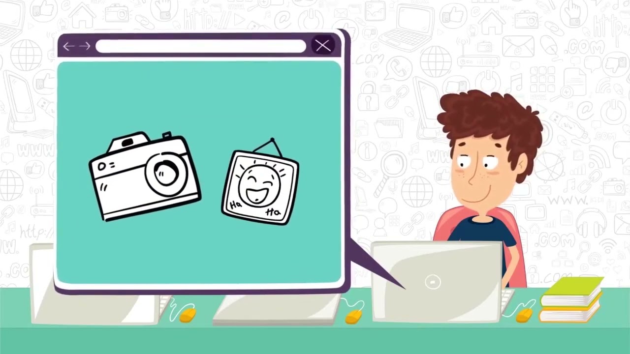 G&uuml;venli İnternet Kullanımı Animasyonlu Anlatım