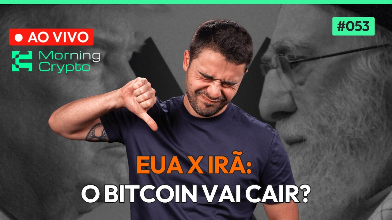 EUA vai bombardear o Ir&atilde;, e o BTC vai cair como uma bomba? AN&Aacute;LISE BITCOIN | Morning Crypto #53
