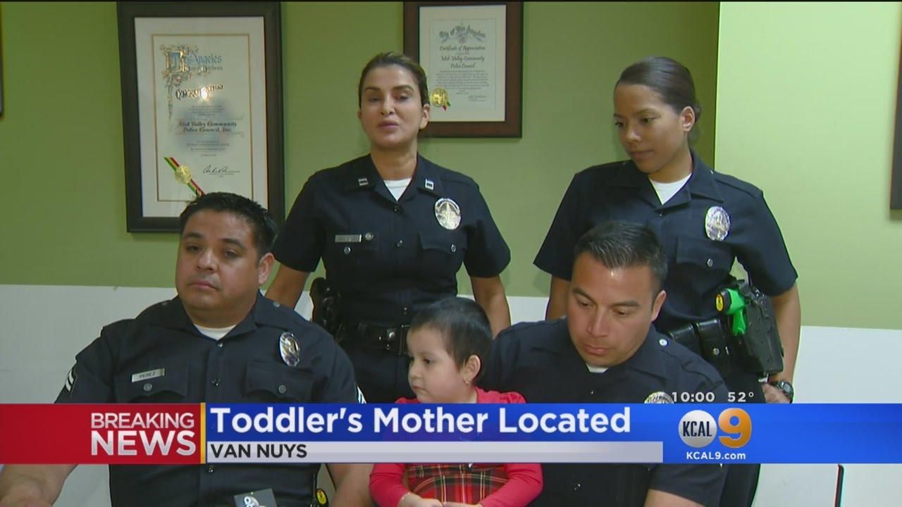 Toddler Found Wandering Streets Of Van Nuys
