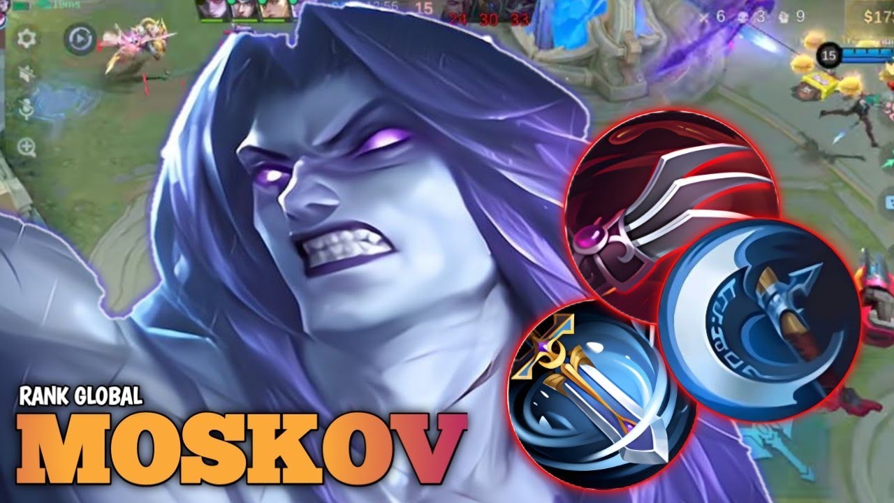 MOSKOV CRITICAL BUILD #mobilelegends #mlbb #mlbbhighlights 