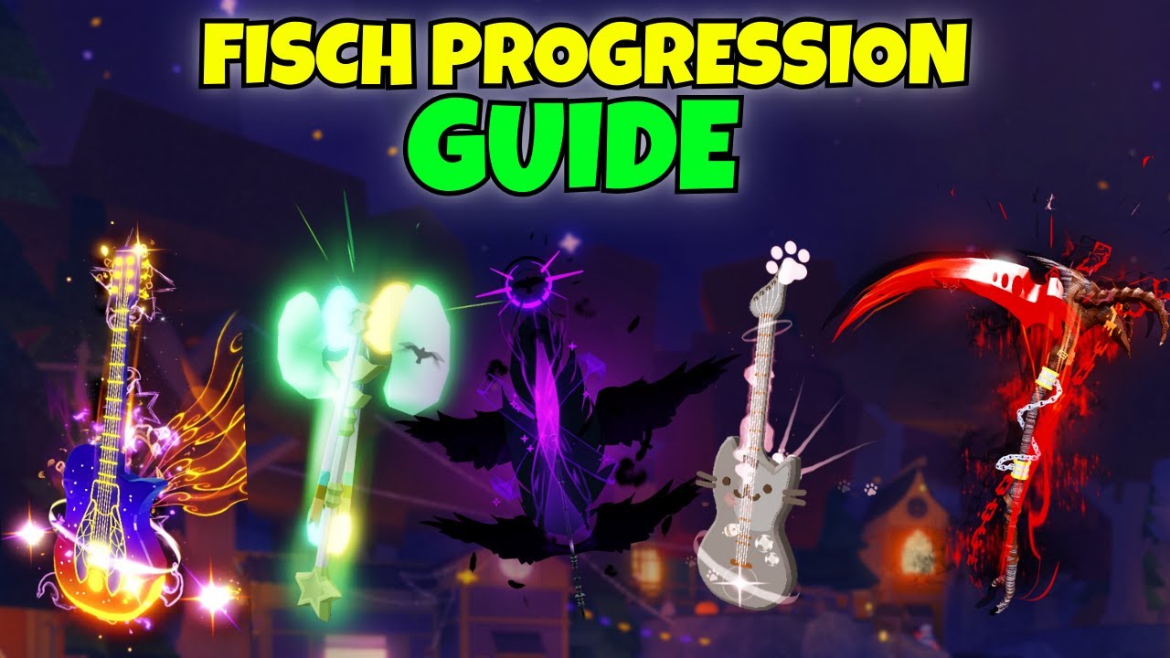 NEW UPDATED BEST ROD Progression Guide Fisch! Roblox
