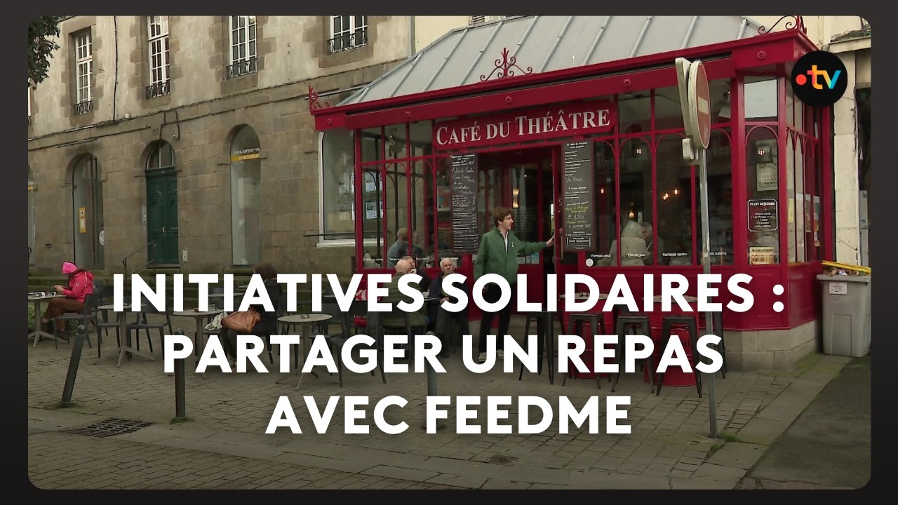 FeedMe et le repas suspendu. Deux initatives solidaires à Saint Malo.