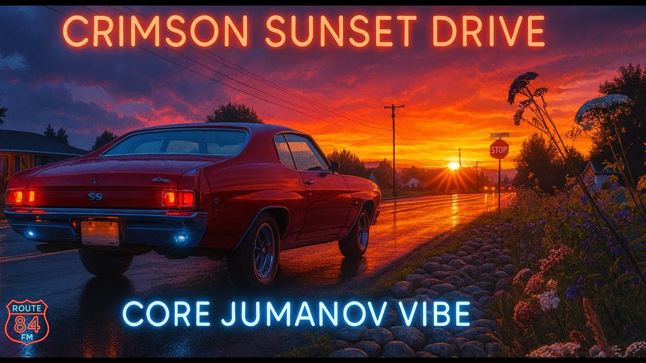 Route 84 FM – Crimson Sunset Drive | Core JUMANOV Vibe Deep House & Ambient Mix
