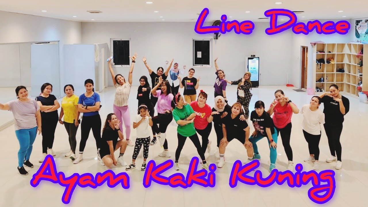 AYAM KAKI KUNING - LINE DANCE II I'MZCREW II ZIN CLA CHOREO II VADALIN STUDIO II ZIN ITHA MUGA