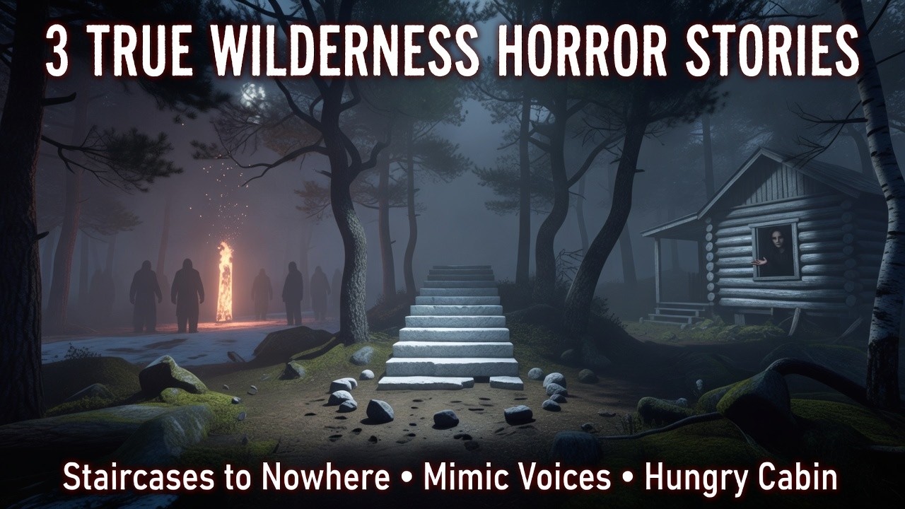3 True Terrifying Wilderness Horror Stories: Stairs to Nowhere, Headless Mimics & Ozark Cabin