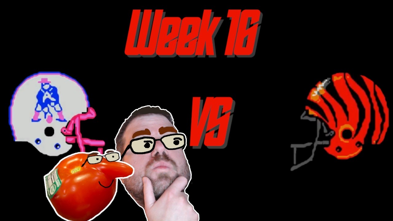 The Last Game of the Regular Season! Patriots Vs. Bengals | Tecmo Super Bowl