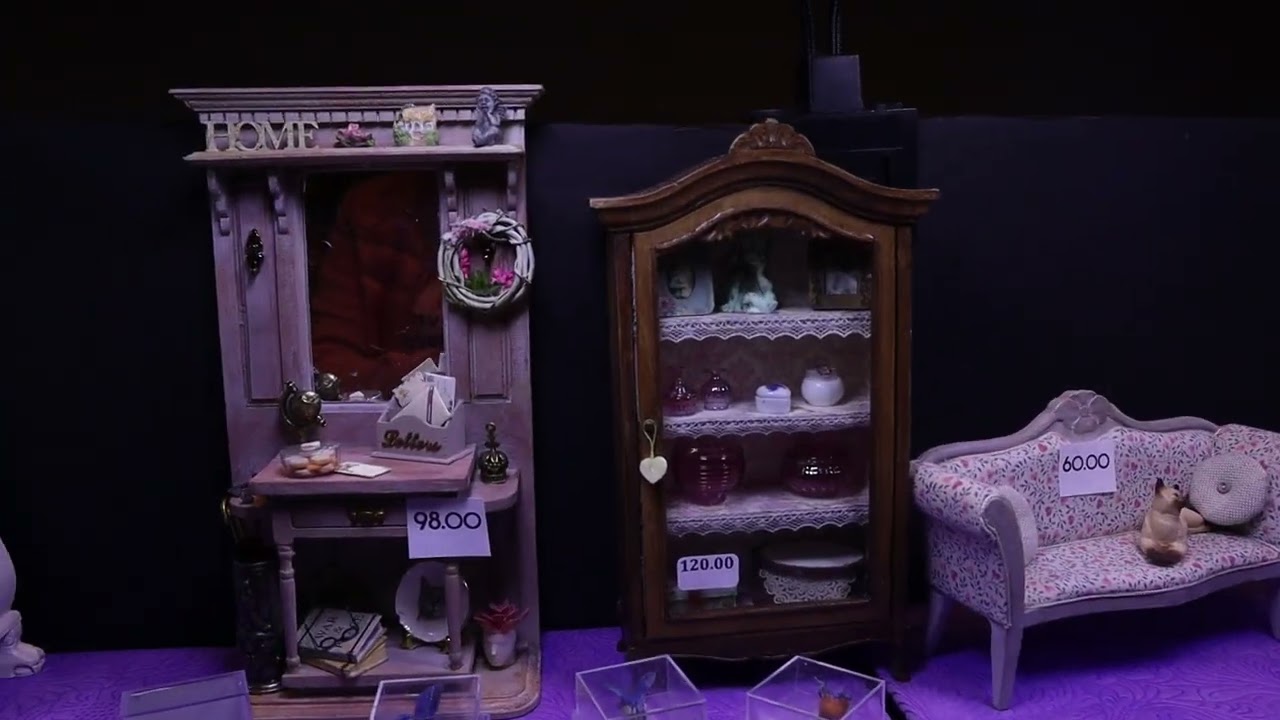 Chicago Miniature International Dollhouse Show LONG VLOG PART 1/2 - Chicago, IL- 4/28/-4/30/23