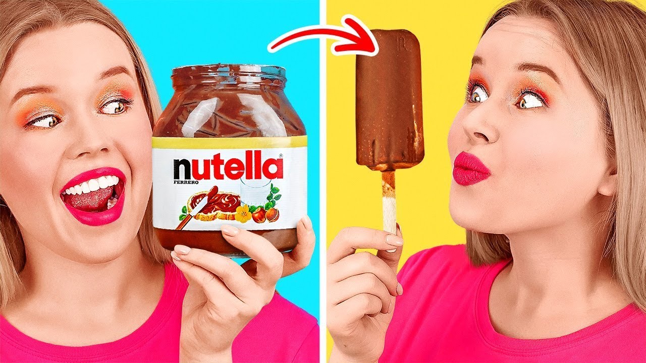 KIAT MAKANAN EPIK YANG PASTI BIKIN KAMU KAGET || Tips DIY Makanan dan Trik Lucu oleh 123 GO! FOOD