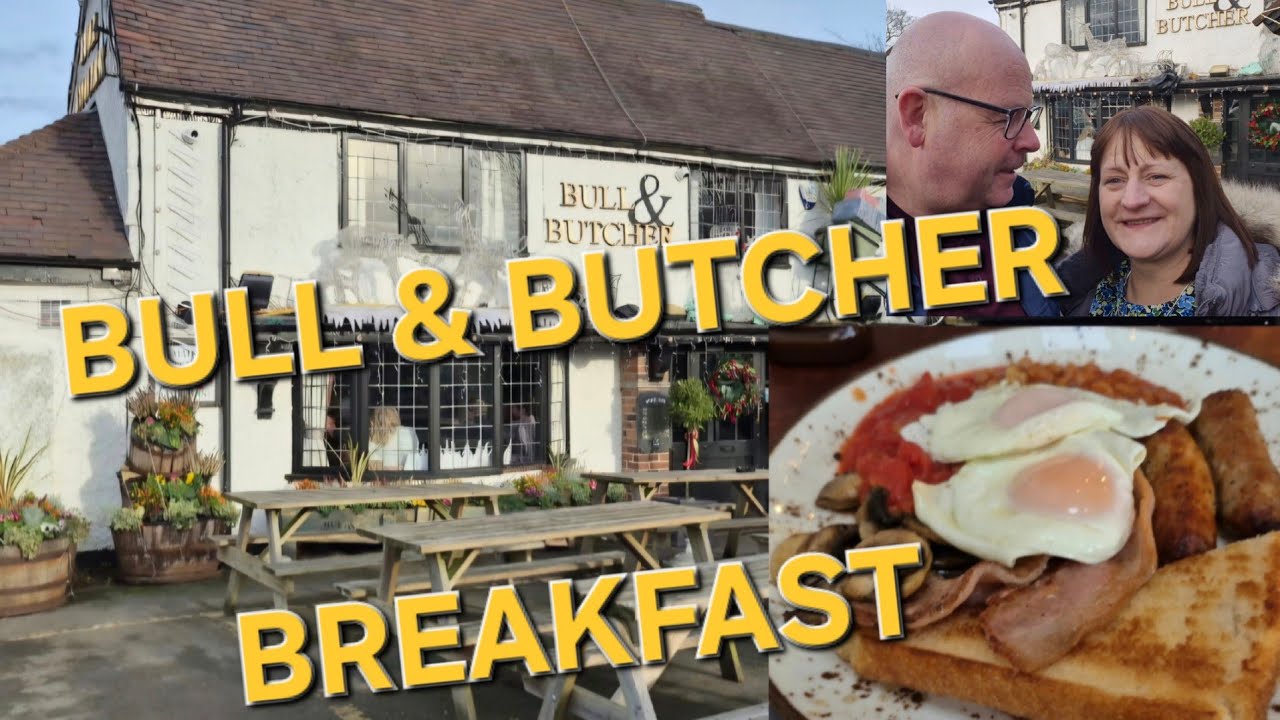 What a FANTASTIC WAY to start 2025! A HEARTY FULL ENGLISH BREAKFAST in this COSY, COUNTRYSIDE PUB.