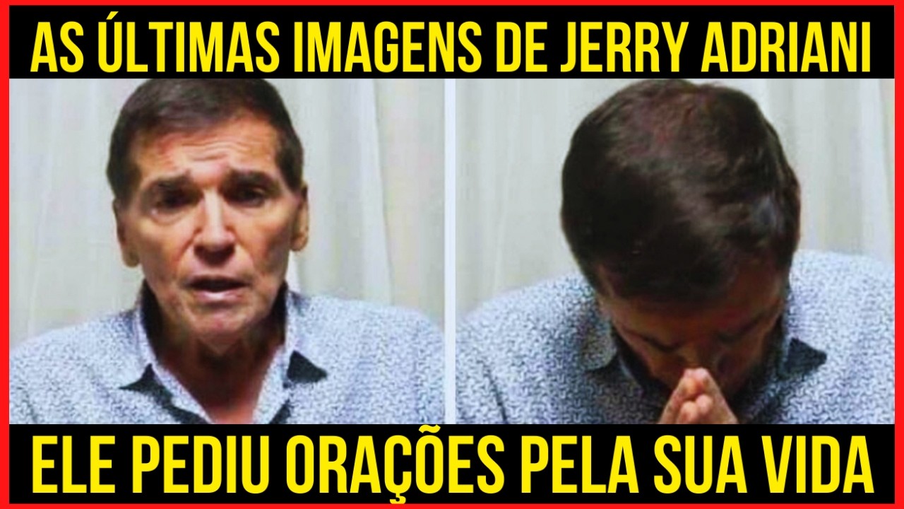 ELE SOFREU MUITO.AS ÚLTIMAS IMAGENS DE JERRY ADRIANI.A TRISTE HISTÓRIA DO MAIOR GALÃ DA JOVEM GUARDA
