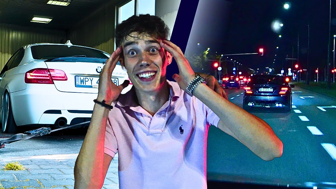 HAMUJEMY 335IS/NOCNA JAZDA PO WARSZAWIE