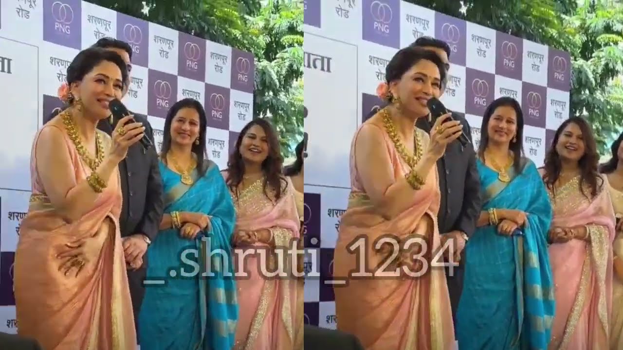 Madhuri dixit in nashik | madhuri dixit in png jwellers nashik | madhuri dixit  @madhuridixitstardust 