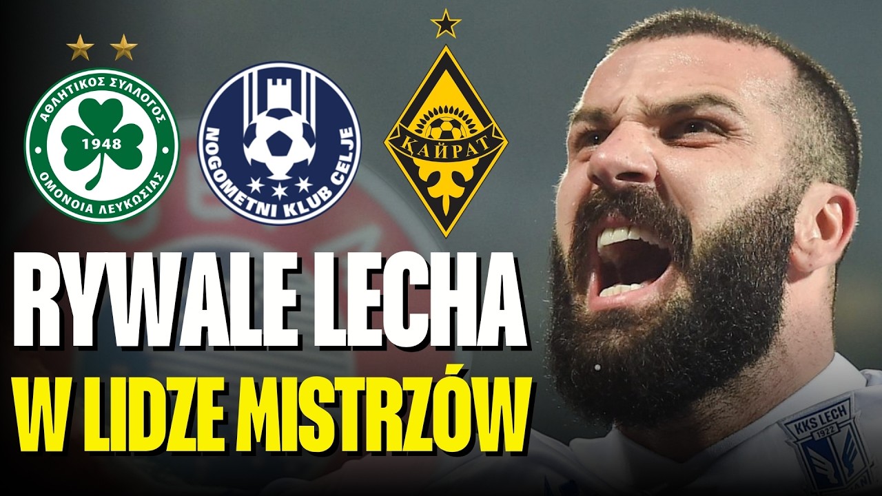 LECH POZNAŃ MISTRZEM POLSKI | Z KIM ZAGRA KOLEJORZ W ELIMINACJACH LIGI MISTRZ&Oacute;W? | MOŻLIWI RYWALE